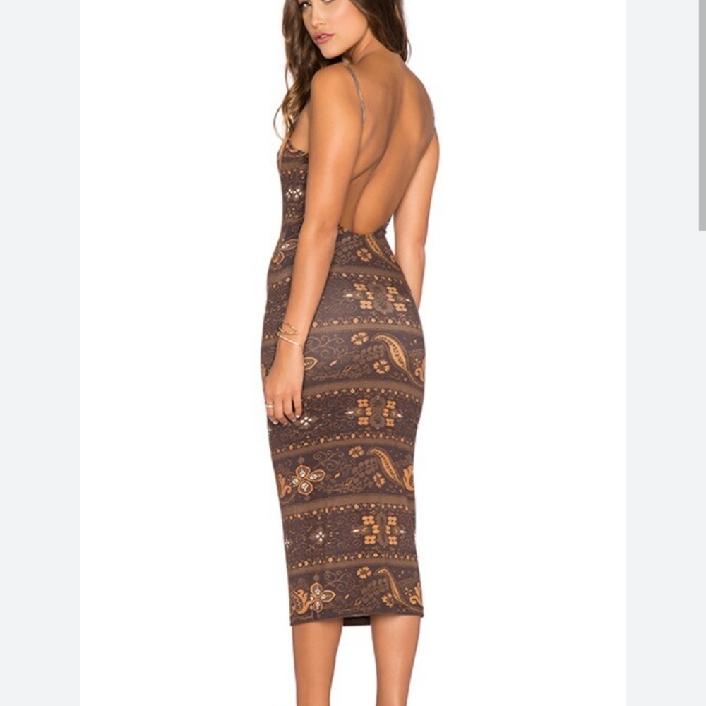 Novella Royale Farrah Midi Dress - Picture 7 of 7